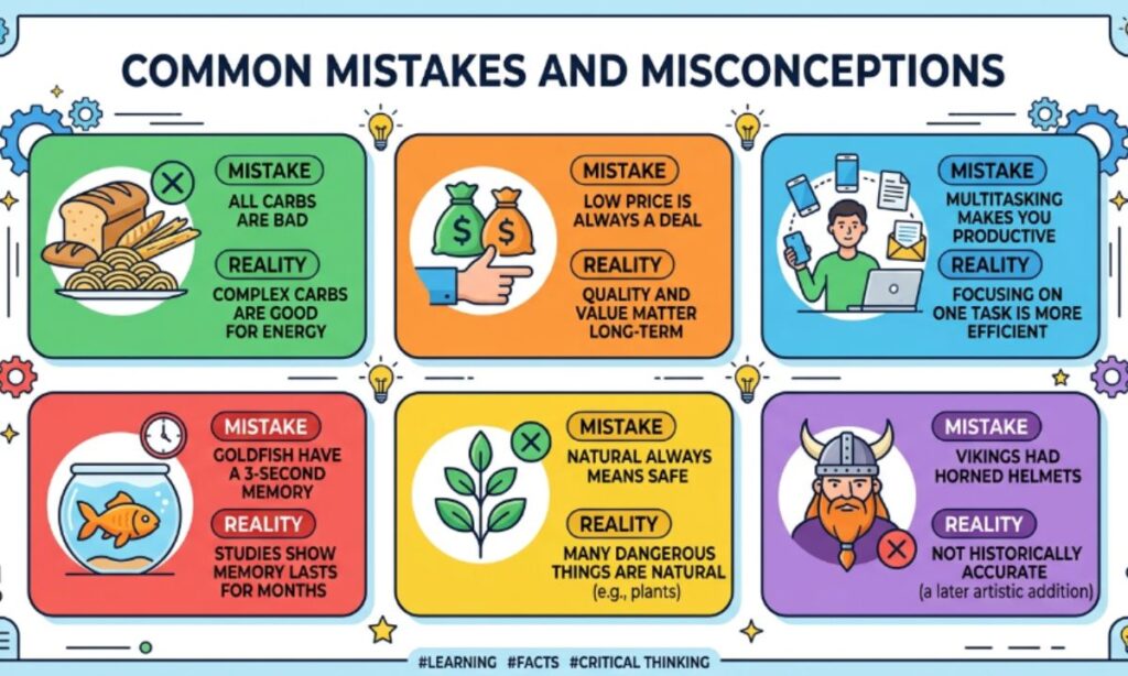 Common Mistakes and Misconceptions (2)