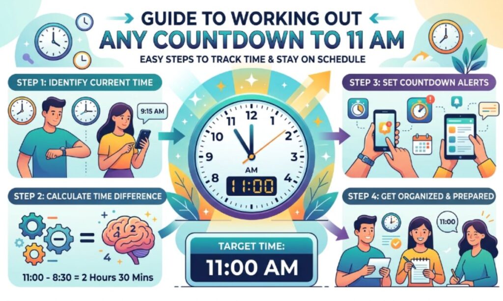 Guide To Working Out Any Countdown To 11 AM