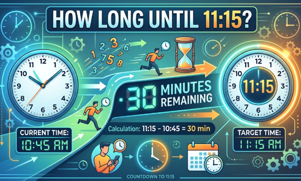 How Long Until 11:15?