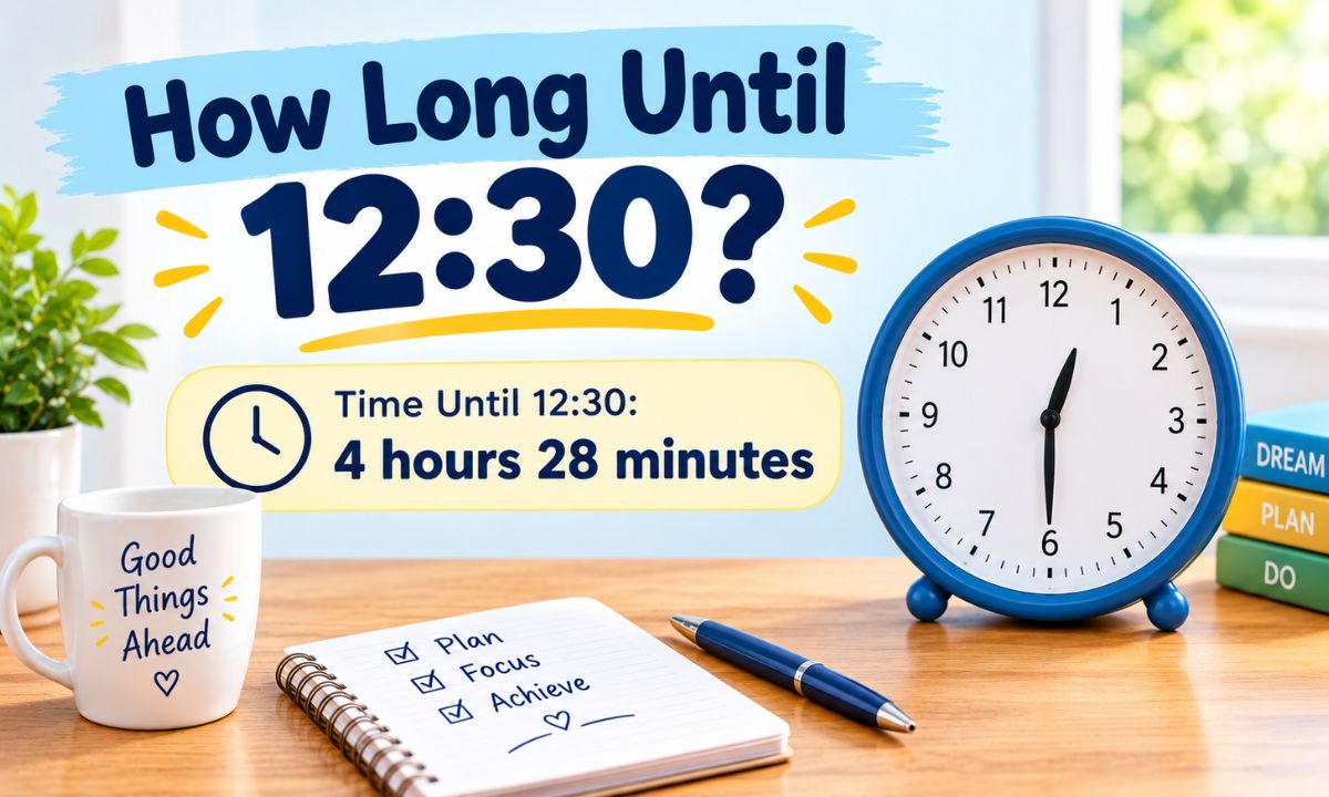 How Long Until 1230 Quick Answer, Calculator Logic, and Time Math Explained