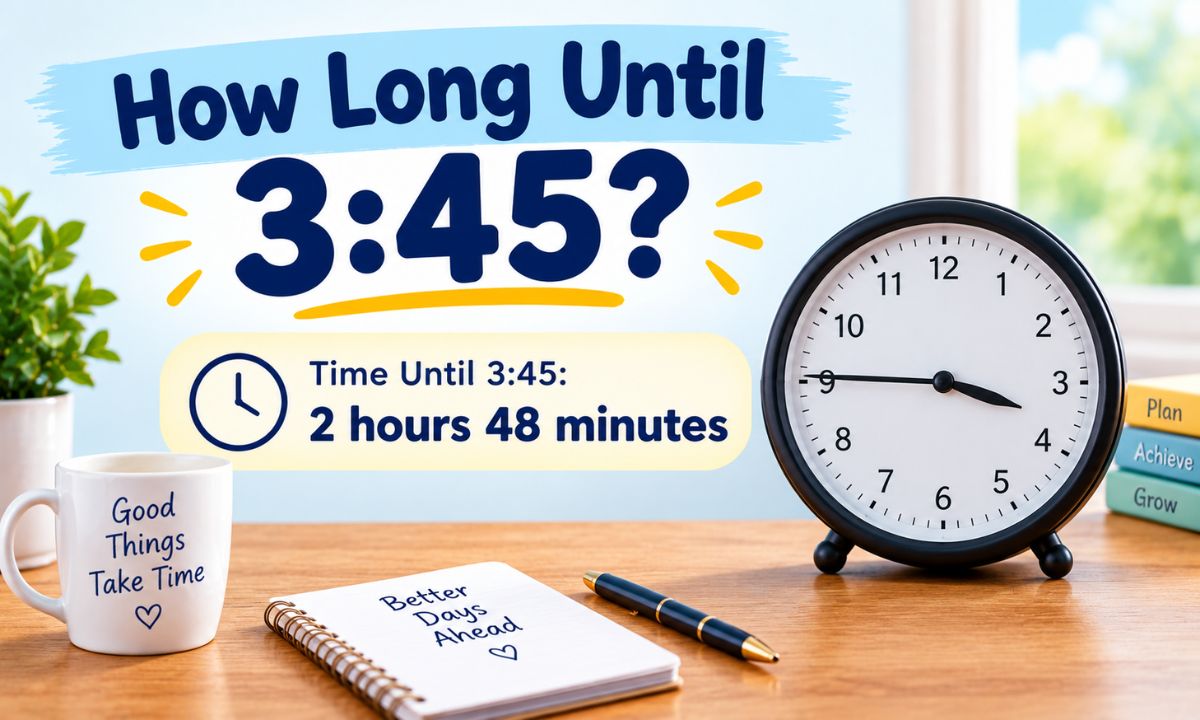 How Long Until 345 A Complete Time Countdown Guide