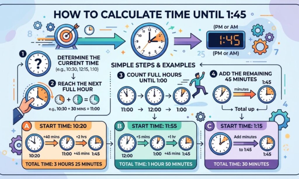 _How to Calculate Time Until 145