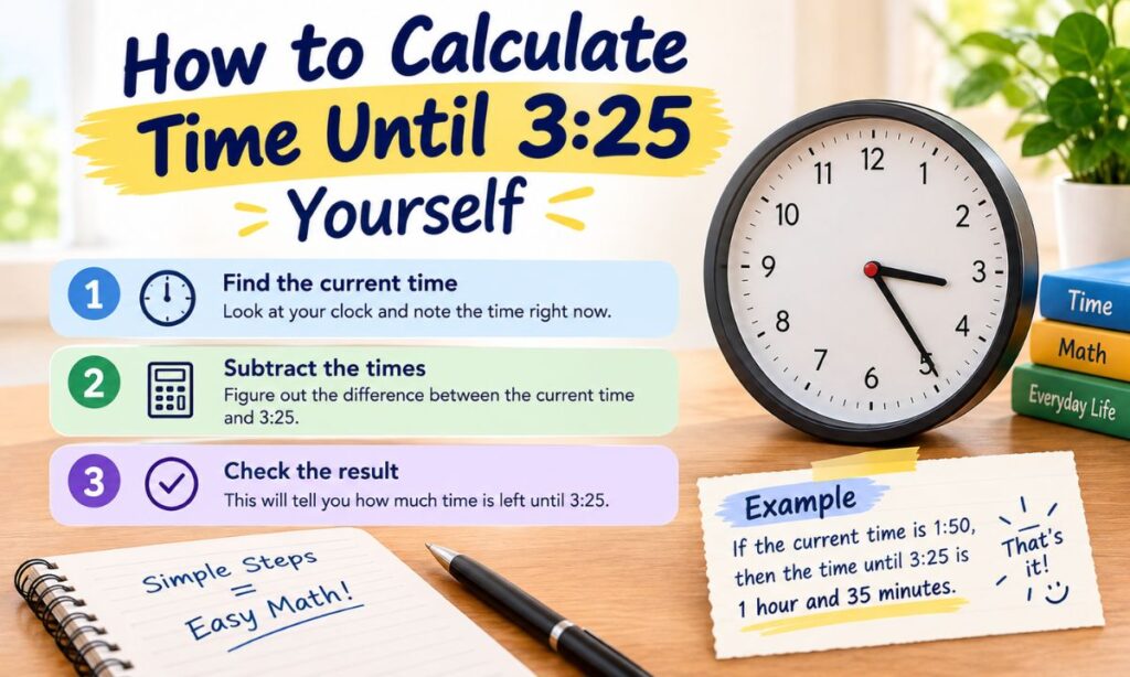 How to Calculate Time Until 325 Yourself