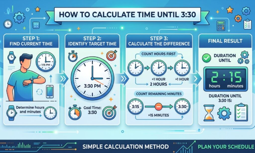 How to Calculate Time Until 330