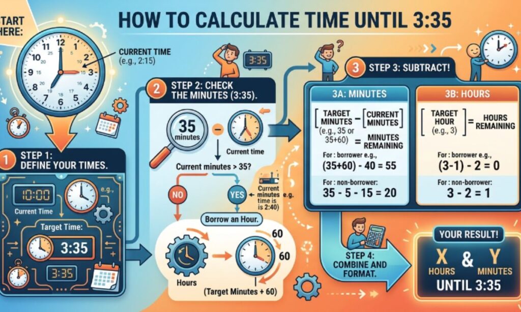 _How to Calculate Time Until 335