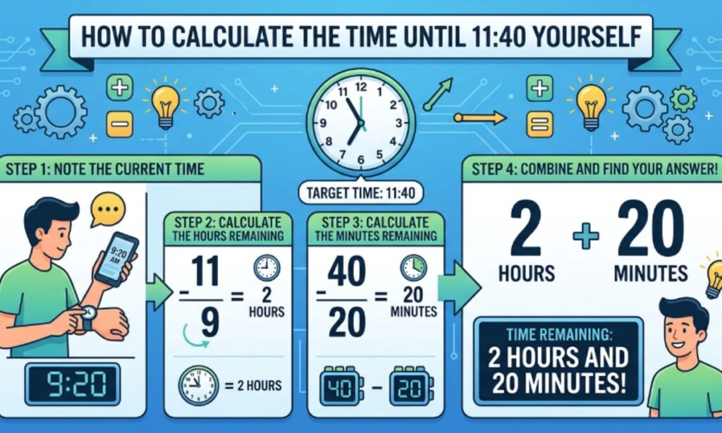 _ How to Calculate the Time Until 1140 Yourself