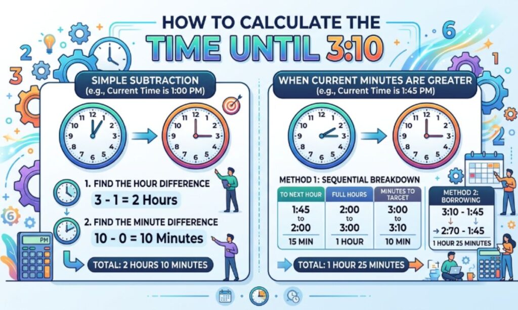 How to Calculate the Time Until 310