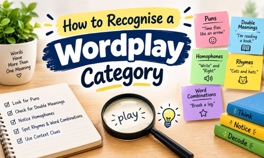 How to Recognise a Wordplay Category